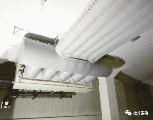 918博天堂索斯柔性风管应用在冷库